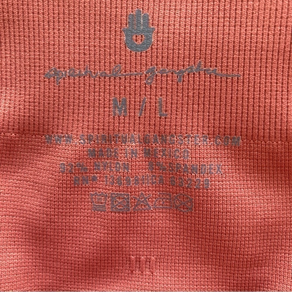 NWT Spiritual Gangster Seamless Rustic Metta Yoga Legging M/L - Picture 10 of 12